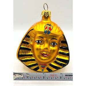 Egyptian "Ramses" Pharoah Christmas Ornament by Christopher Radko